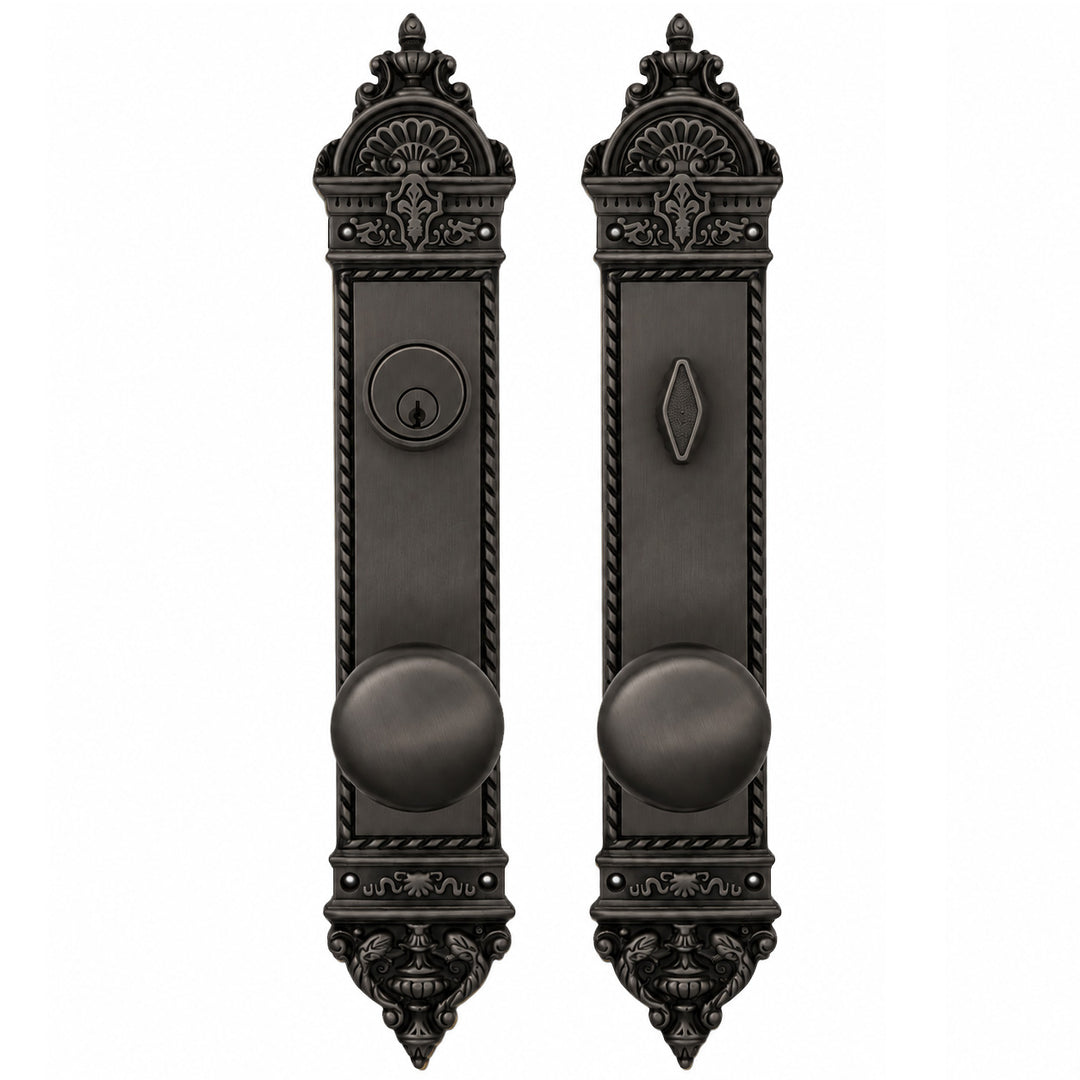 L'Enfant Style Single Door Entryway Set (Several Knob & Finish Options Available)