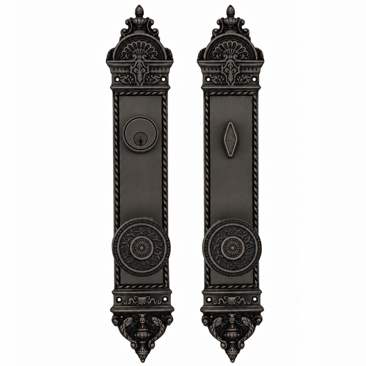 L'Enfant Style Single Door Entryway Set (Several Knob & Finish Options Available)