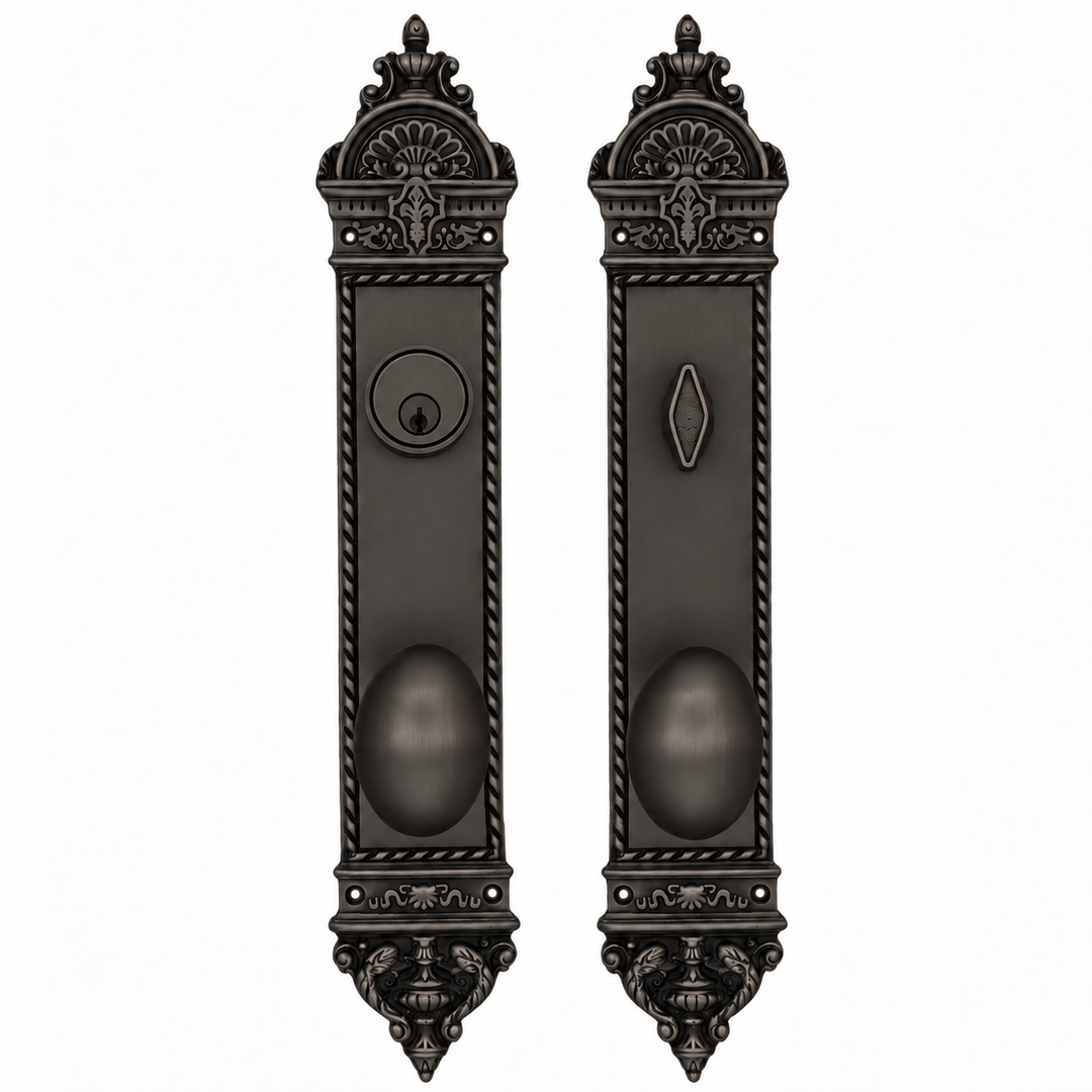L'Enfant Style Single Door Entryway Set (Several Knob & Finish Options Available)