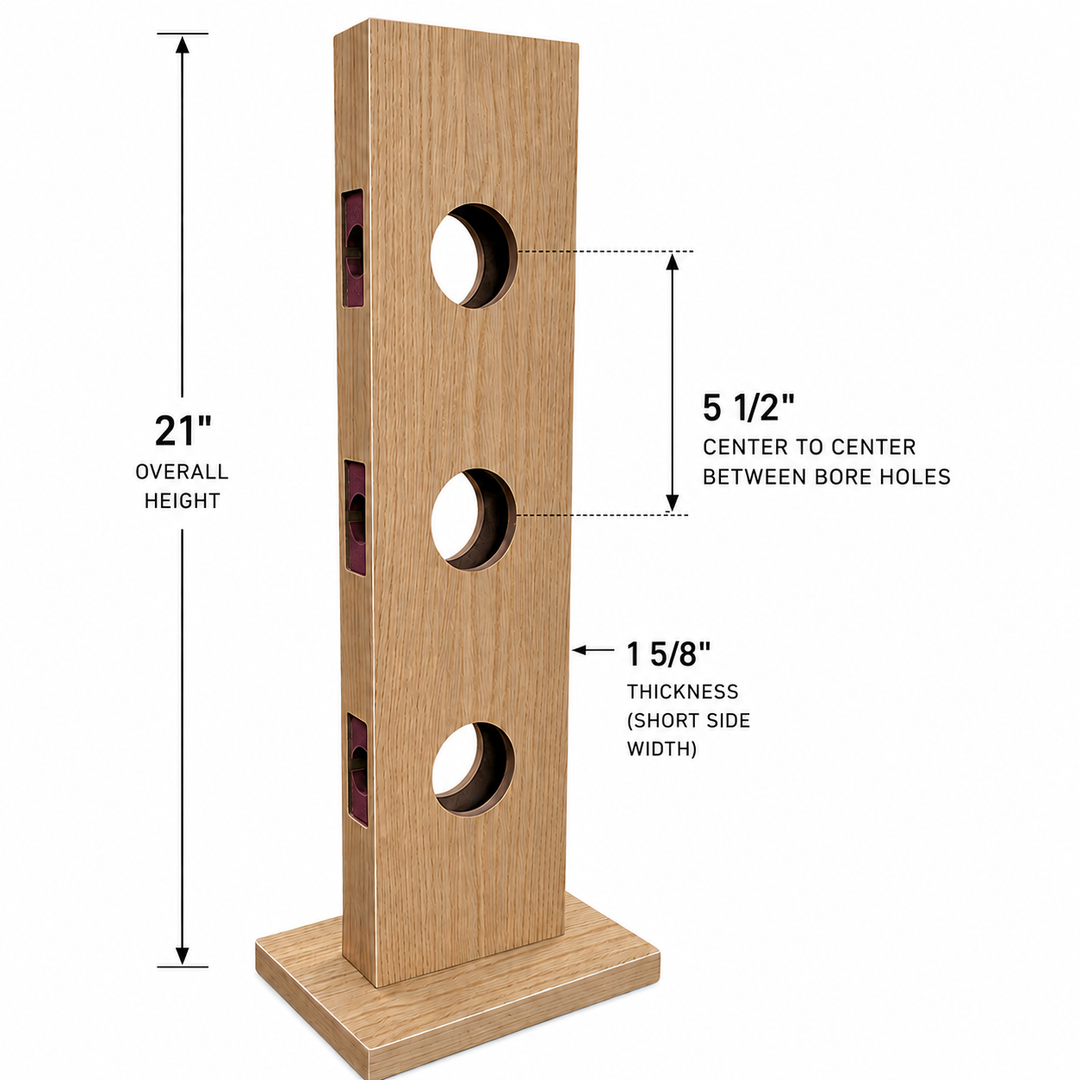 Doorknob Display (Doorknobs Not Included)