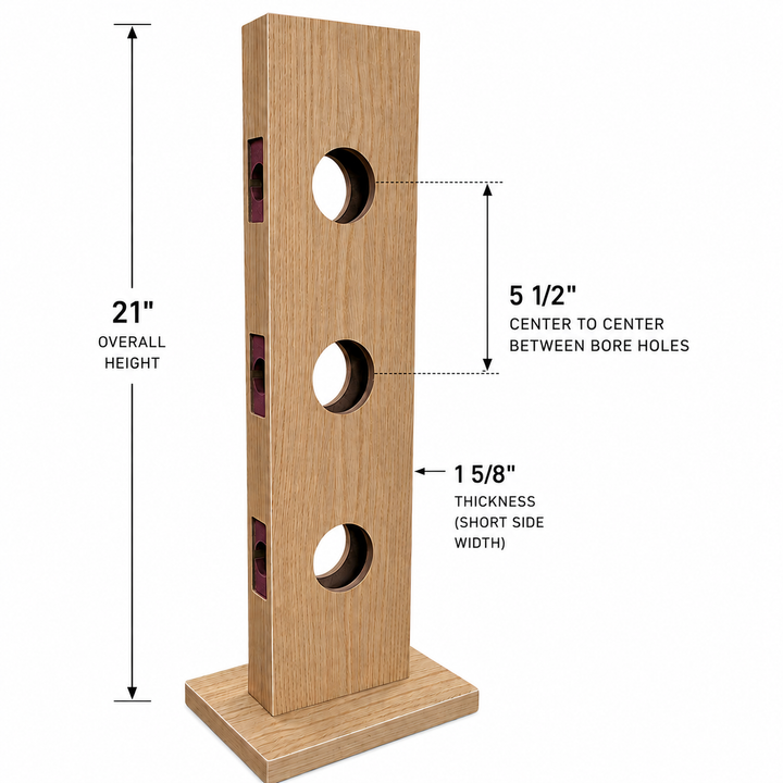 Doorknob Display (Doorknobs Not Included)