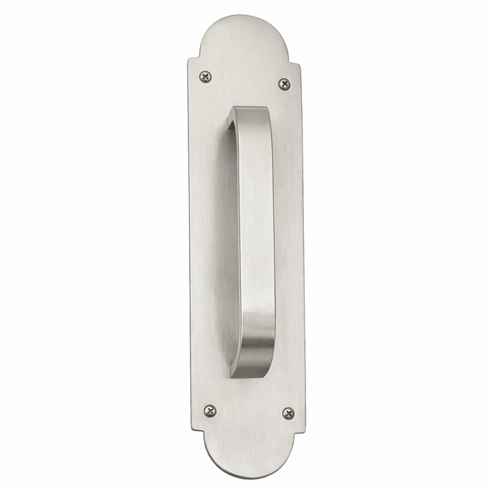 12 Inch Traditional Door Pull & Plate (Several Finishes Available)