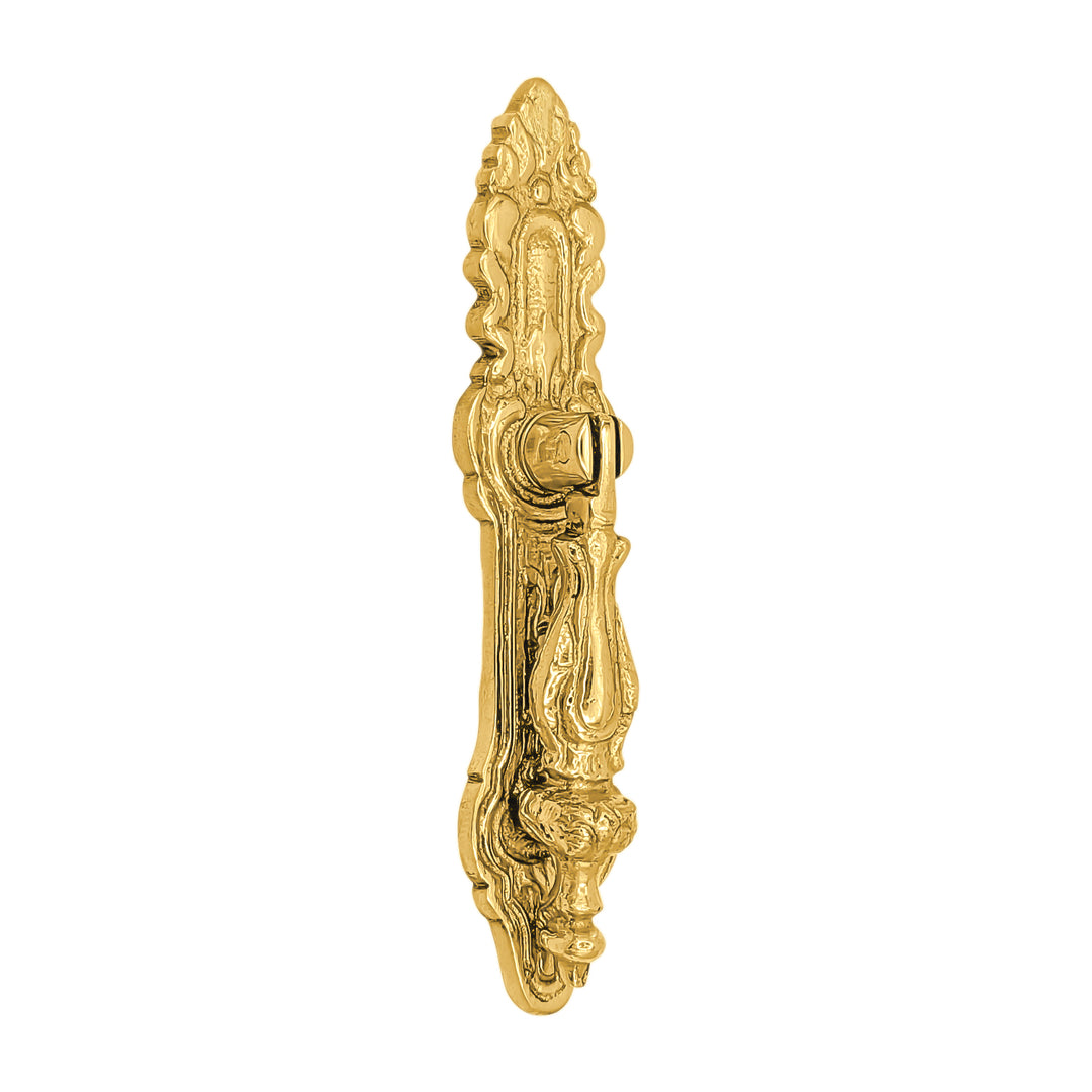 4 Inch Solid Brass Baroque / Rococo Drop Pull