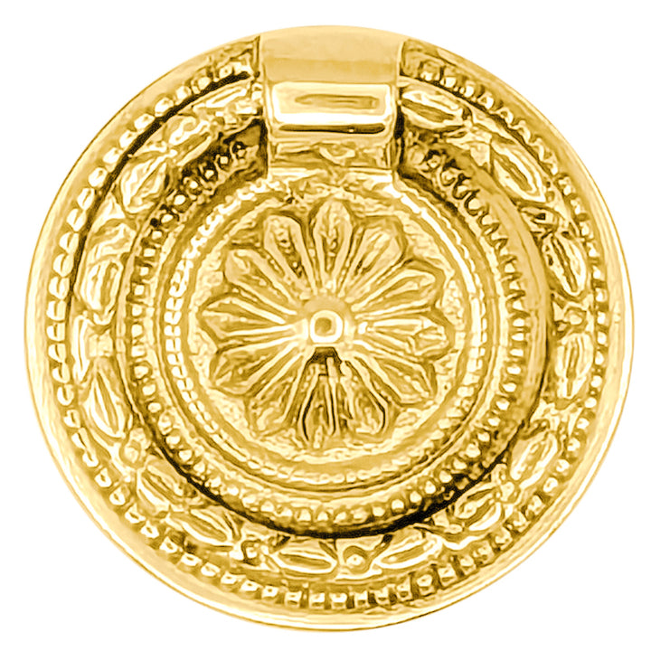 1 3/4 Inch Victorian Style Ring Pull (Several Finishes Available)