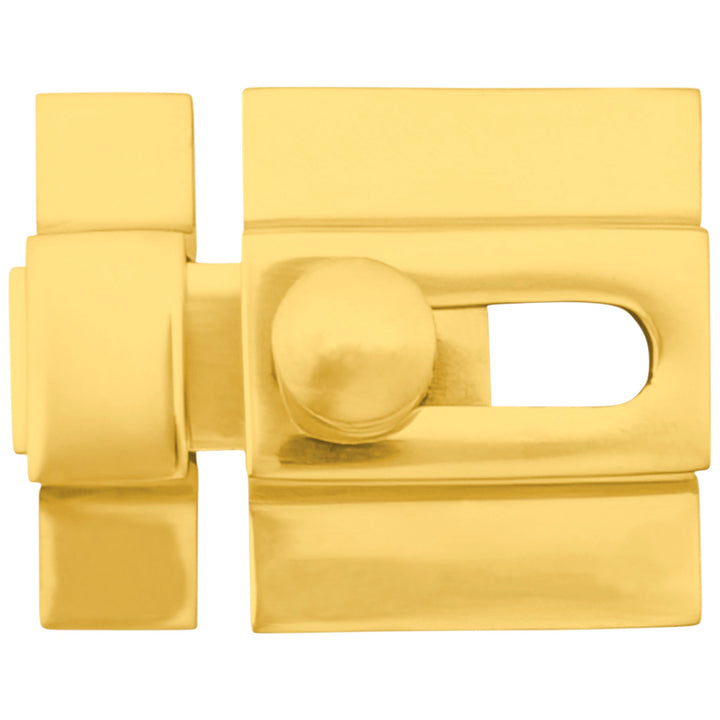2 1/4 Inch Solid Brass Cabinet Latch (Several Finishes Available)