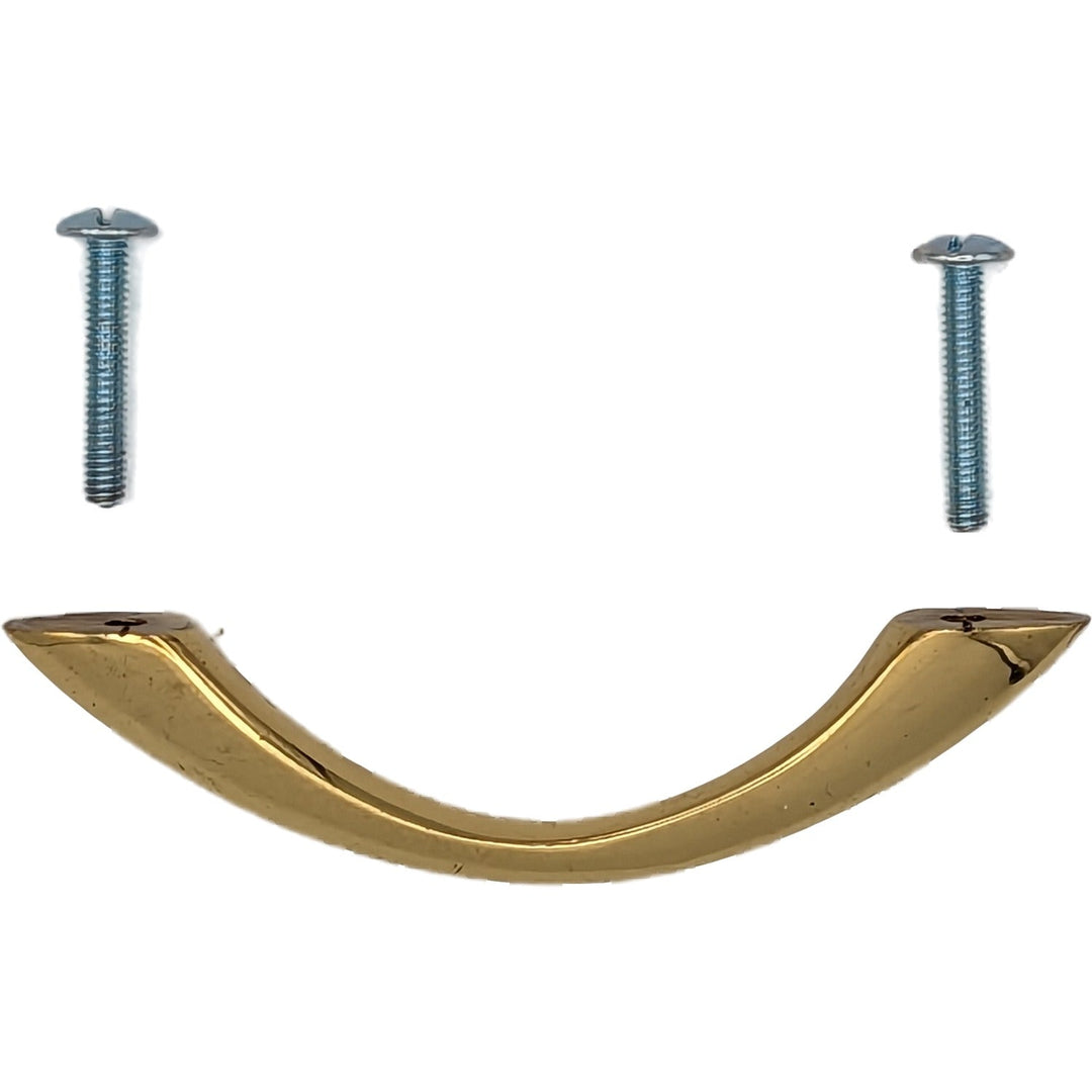 ##Antique Hardware## 4 Inch Overall (3 Inch c-c) Solid Brass Traditional Cabinet & Furniture Pull