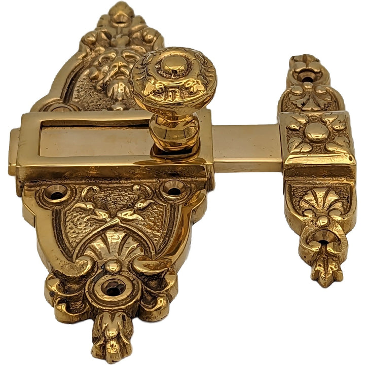 ##Antique Hardware## 5 1/2 Gargoyle French Door or Cabinet Slide Bolt Latch (Several Finishes Available)