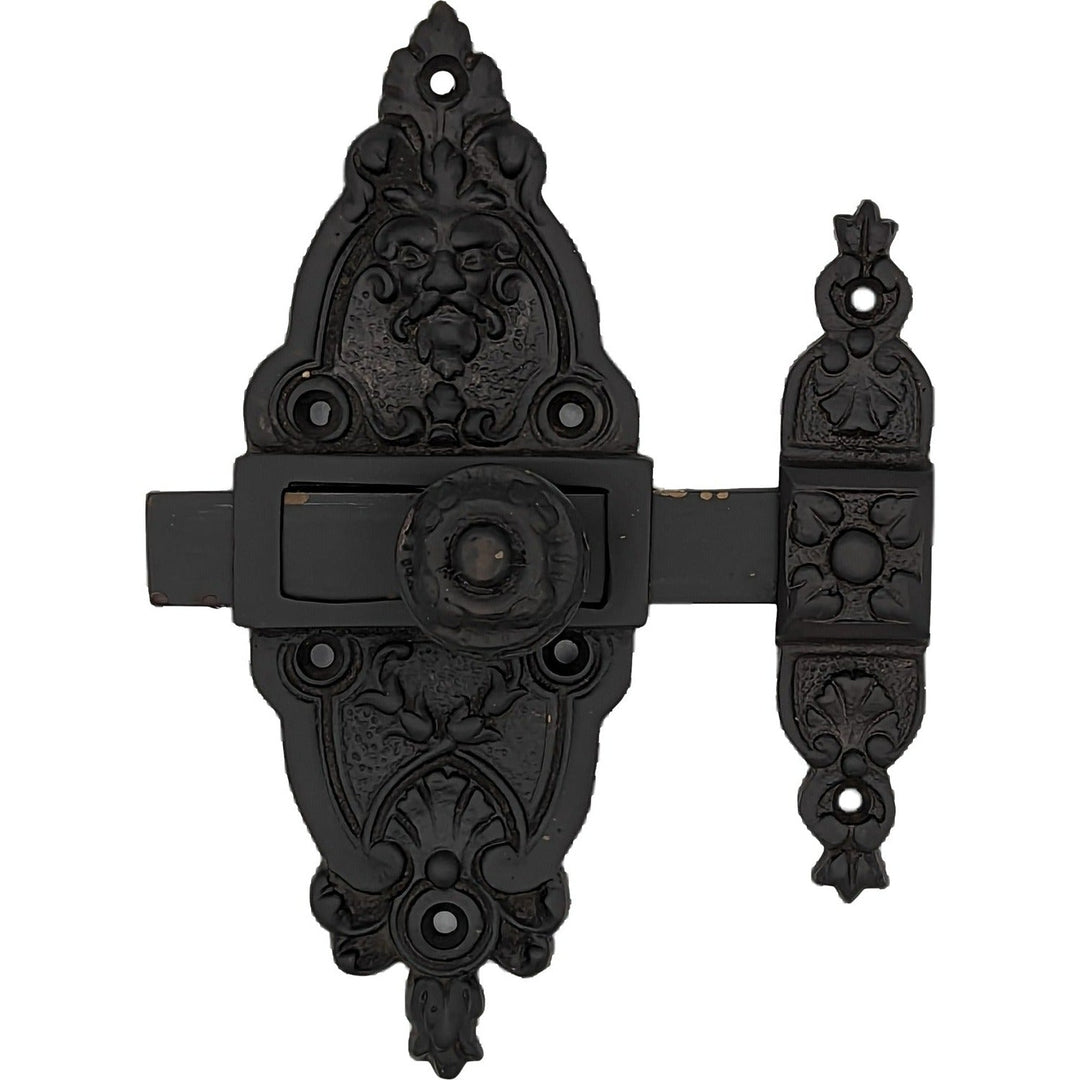 ##Antique Hardware## 5 1/2 Gargoyle French Door or Cabinet Slide Bolt Latch (Several Finishes Available)