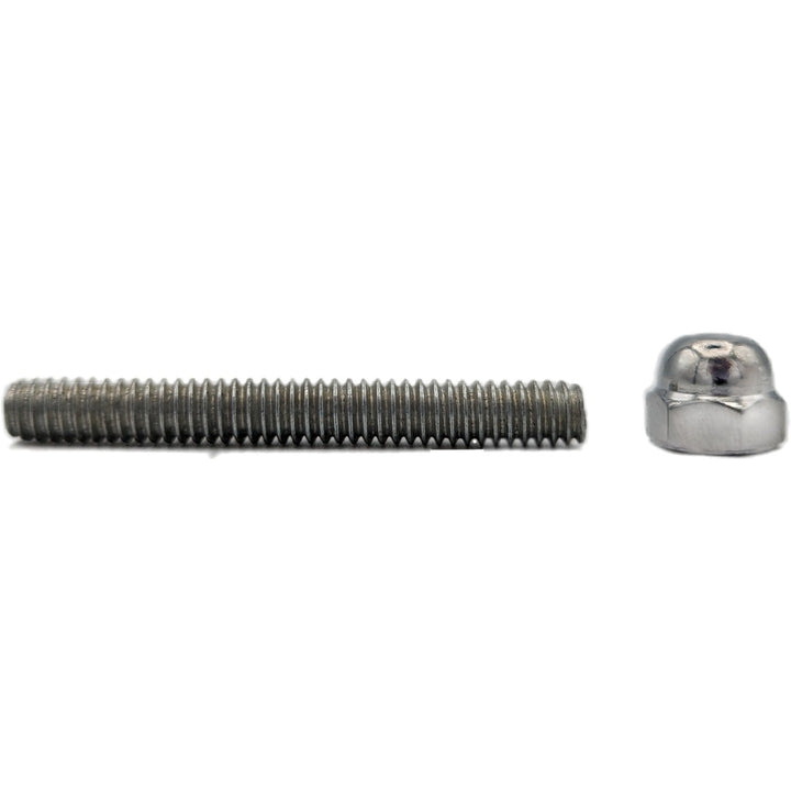 ##Antique Hardware## 1/4"-20 Threaded Machine Screws with Acorn Nuts