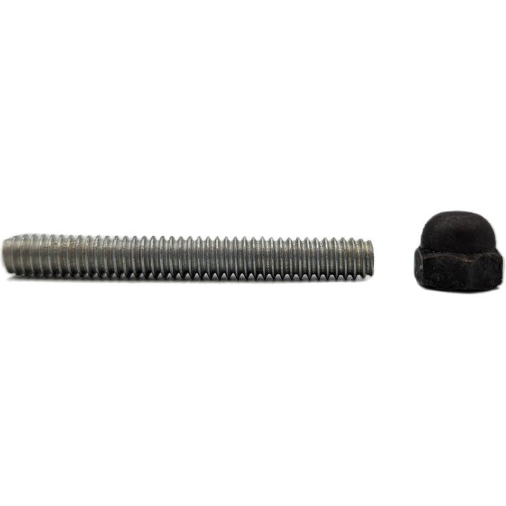 ##Antique Hardware## 1/4"-20 Threaded Machine Screws with Acorn Nuts