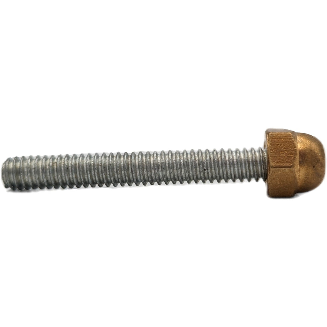 ##Antique Hardware## 1/4"-20 Threaded Machine Screws with Acorn Nuts