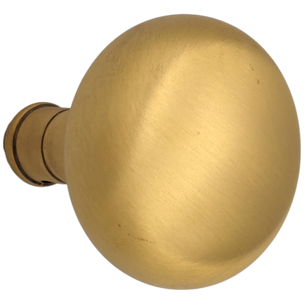 ##Antique Hardware## Round Solid Brass Spare Door Knob Set (Several Finishes Available)