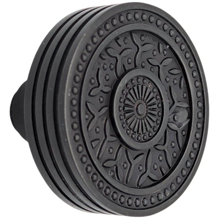 ##Antique Hardware## Rice Pattern Solid Brass Spare Door Knob Set (Several Finishes Available)