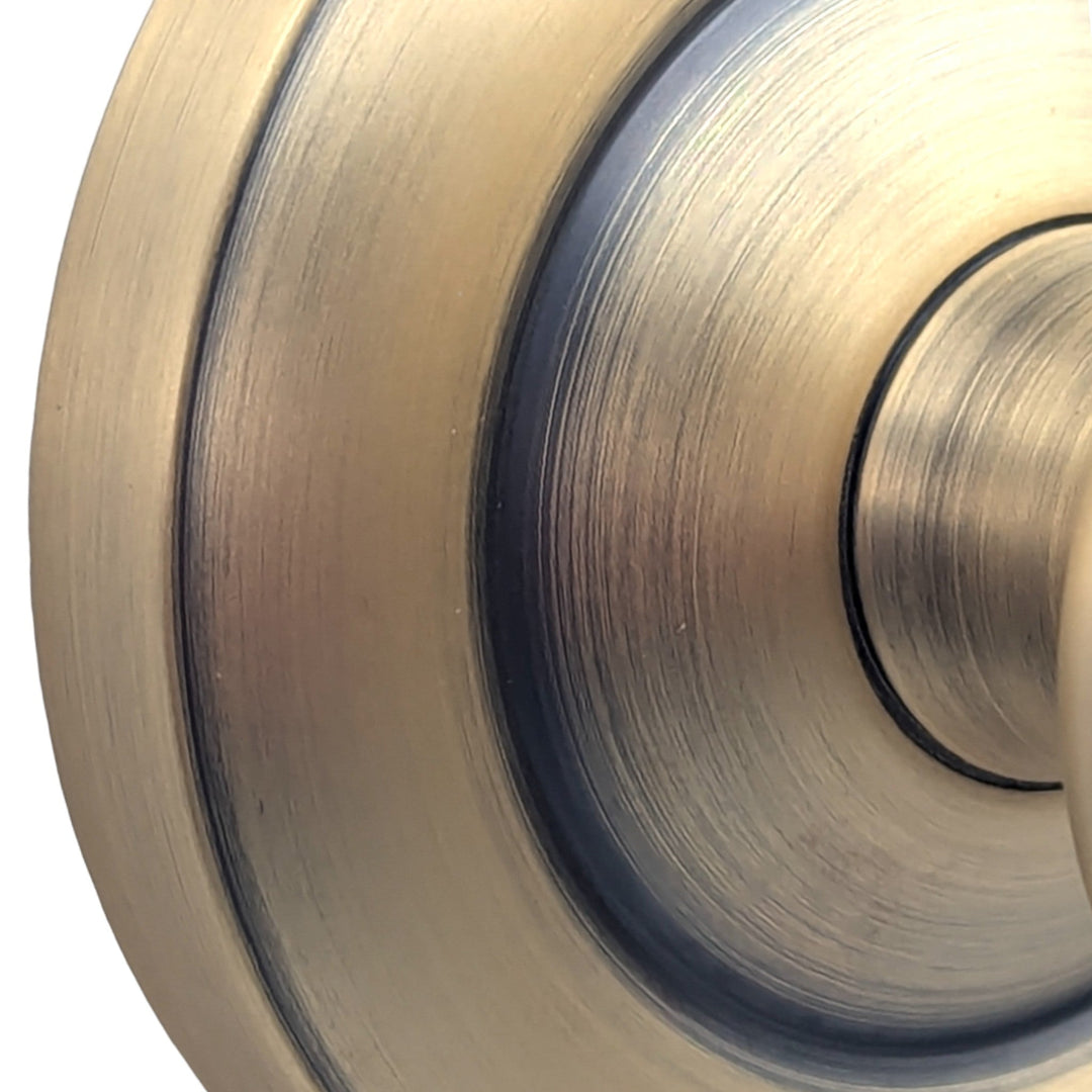 ##Antique Hardware## Magnifique™ Classic Door Set with Crystal Octagon Knobs (Several Finishes Available)