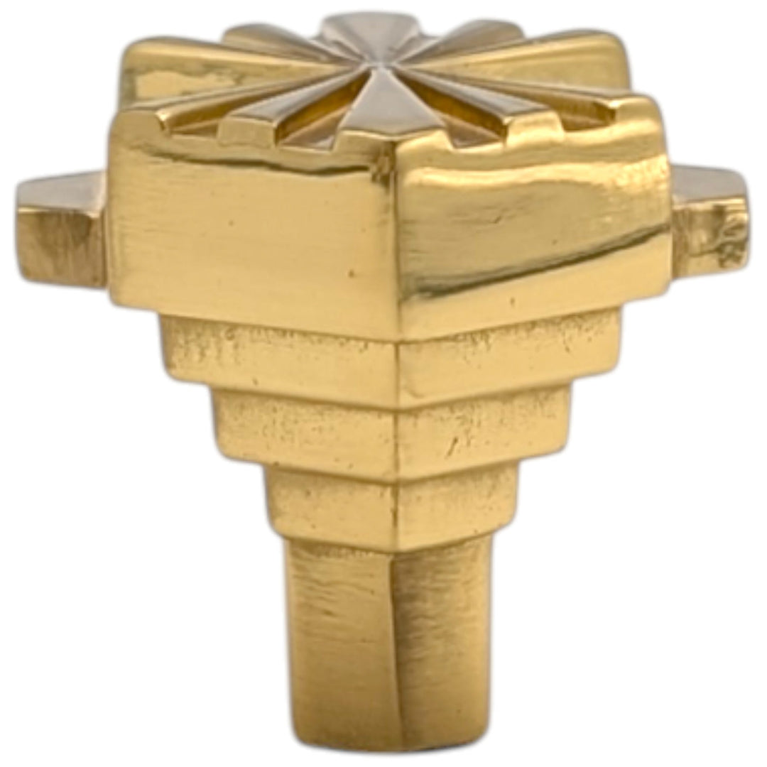 ##Antique Hardware## 2 inch Moderne Deco Cabinet Knob (Several Finishes Available)