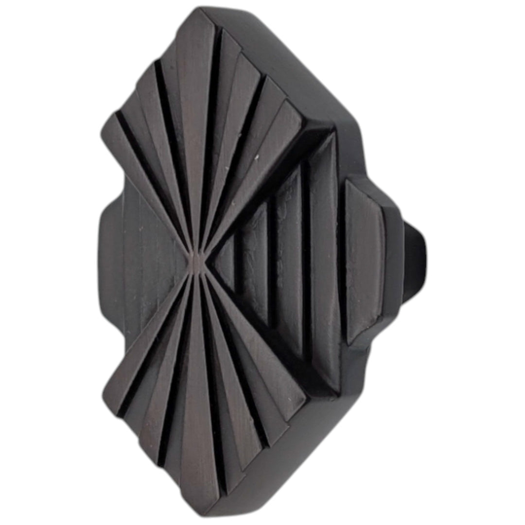 ##Antique Hardware## 2 inch Moderne Deco Cabinet Knob (Several Finishes Available)