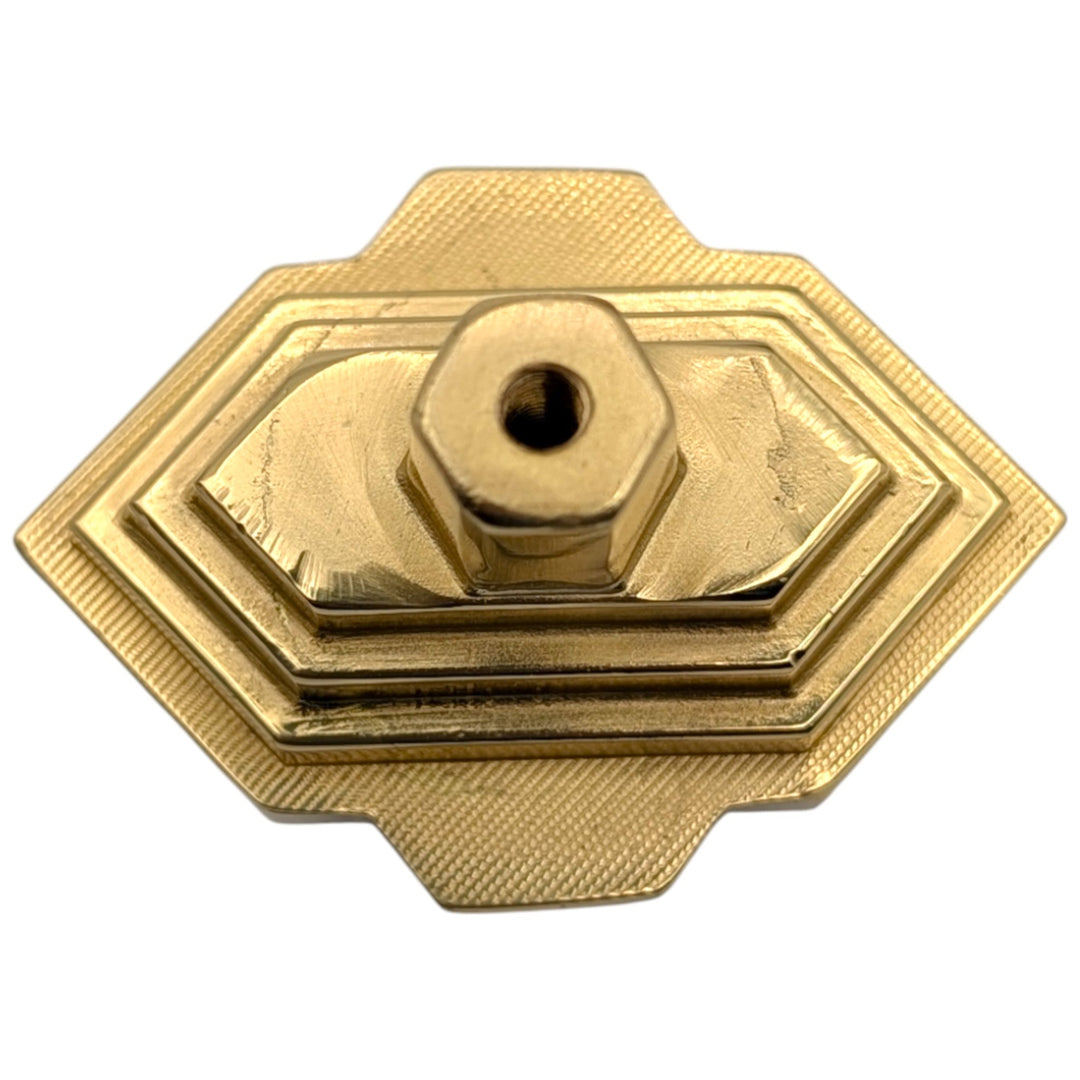 ##Antique Hardware## 2 inch Moderne Deco Cabinet Knob (Several Finishes Available)