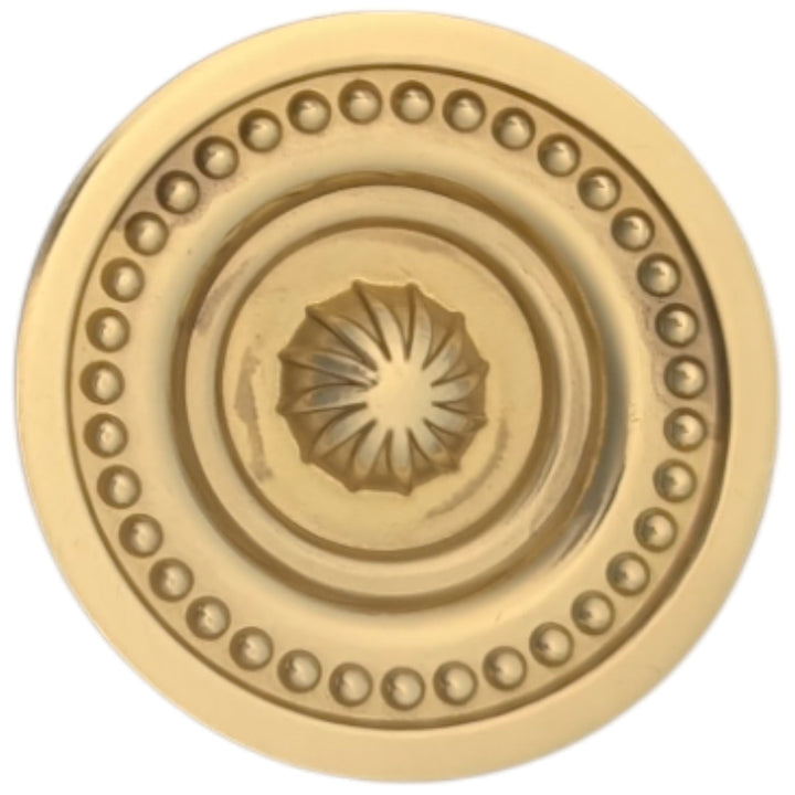 ##Antique Hardware## 2 inch Beaded Imperial Cabinet Knob (Several Finishes Available)