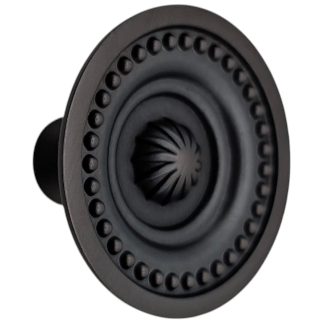 ##Antique Hardware## 2 inch Beaded Imperial Cabinet Knob (Several Finishes Available)