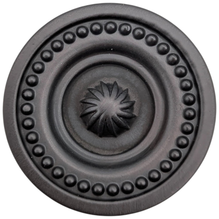 1 1/4 inch Beaded Imperial Cabinet Knob (Several Finishes Available)