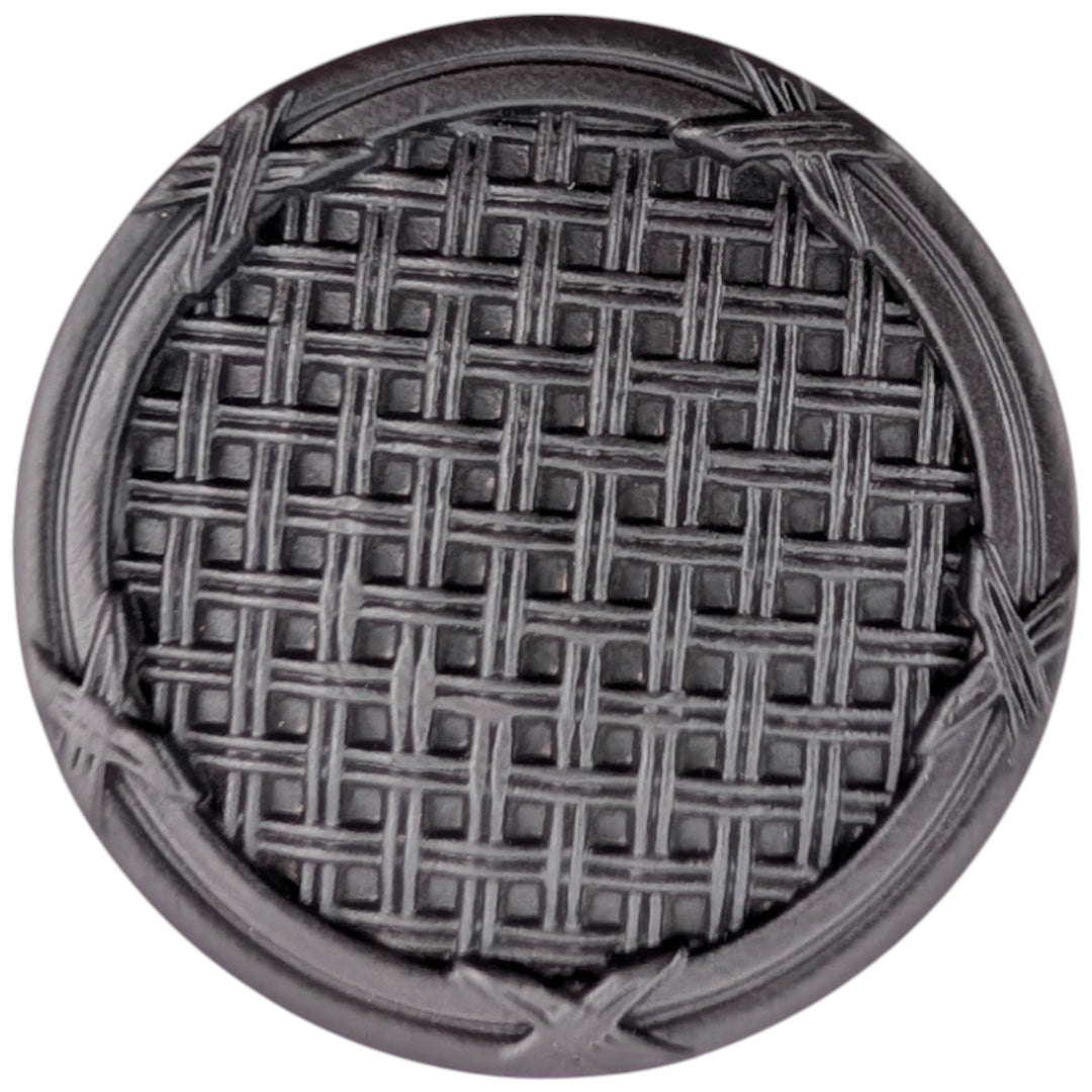 ##Antique Hardware## 1 1/4 inch Ribbon & Reed Trellis Cabinet Knob (Several Finishes Available)