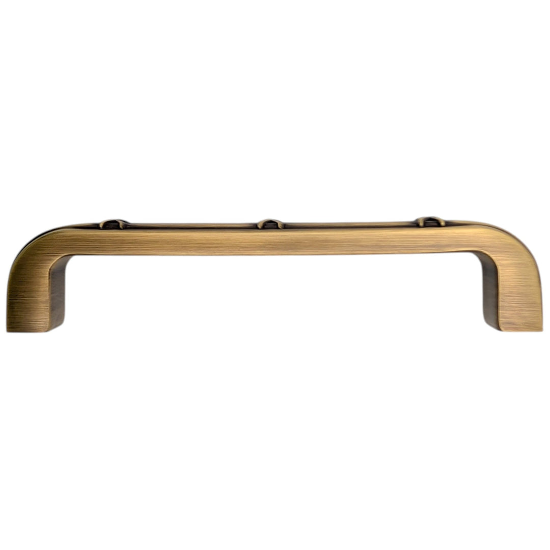 5 Inch Ribbon & Reed Trellis Cabinet Pull (Several Finishes Available)