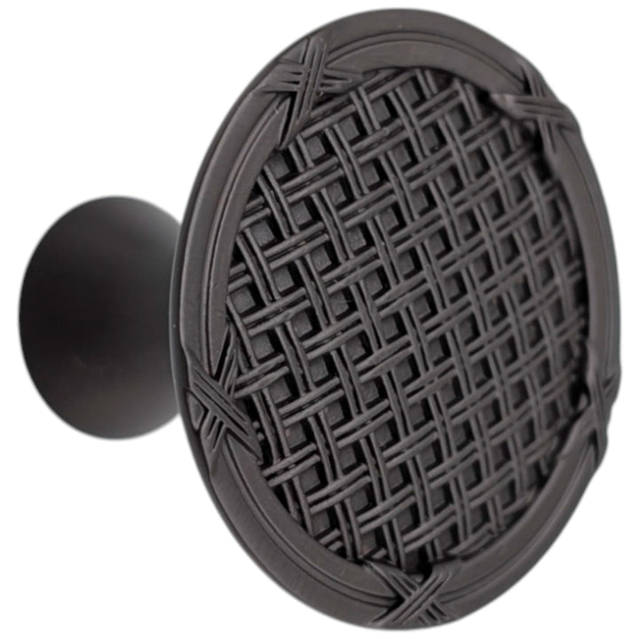 ##Antique Hardware## 1 1/2 inch Ribbon & Reed Trellis Cabinet Knob (Several Finishes Available)