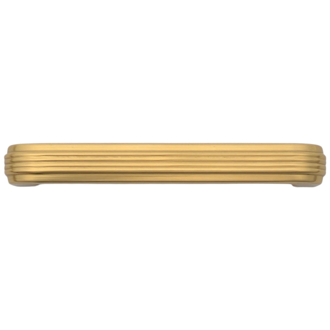 ##Antique Hardware## 5 inch Overall (4.5 inch C-C) Moderne Deco Cabinet Pull (Several Finishes Available)