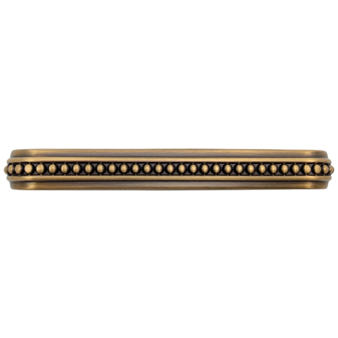 ##Antique Hardware## 5 inch Overall (4.5 inch C-C) Beaded Signature Cabinet Pull (Several Finishes Available)