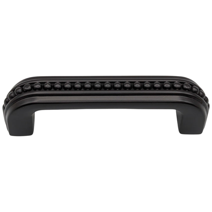 ##Antique Hardware## 3 1/2 inch Overall (3 inch C-C) Beaded Signature Cabinet Pull (Several Finishes Available)