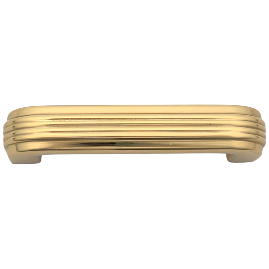 ##Antique Hardware## 3 1/2 inch Overall (3 inch C-C) Moderne Deco Cabinet Pull (Several Finishes Available)