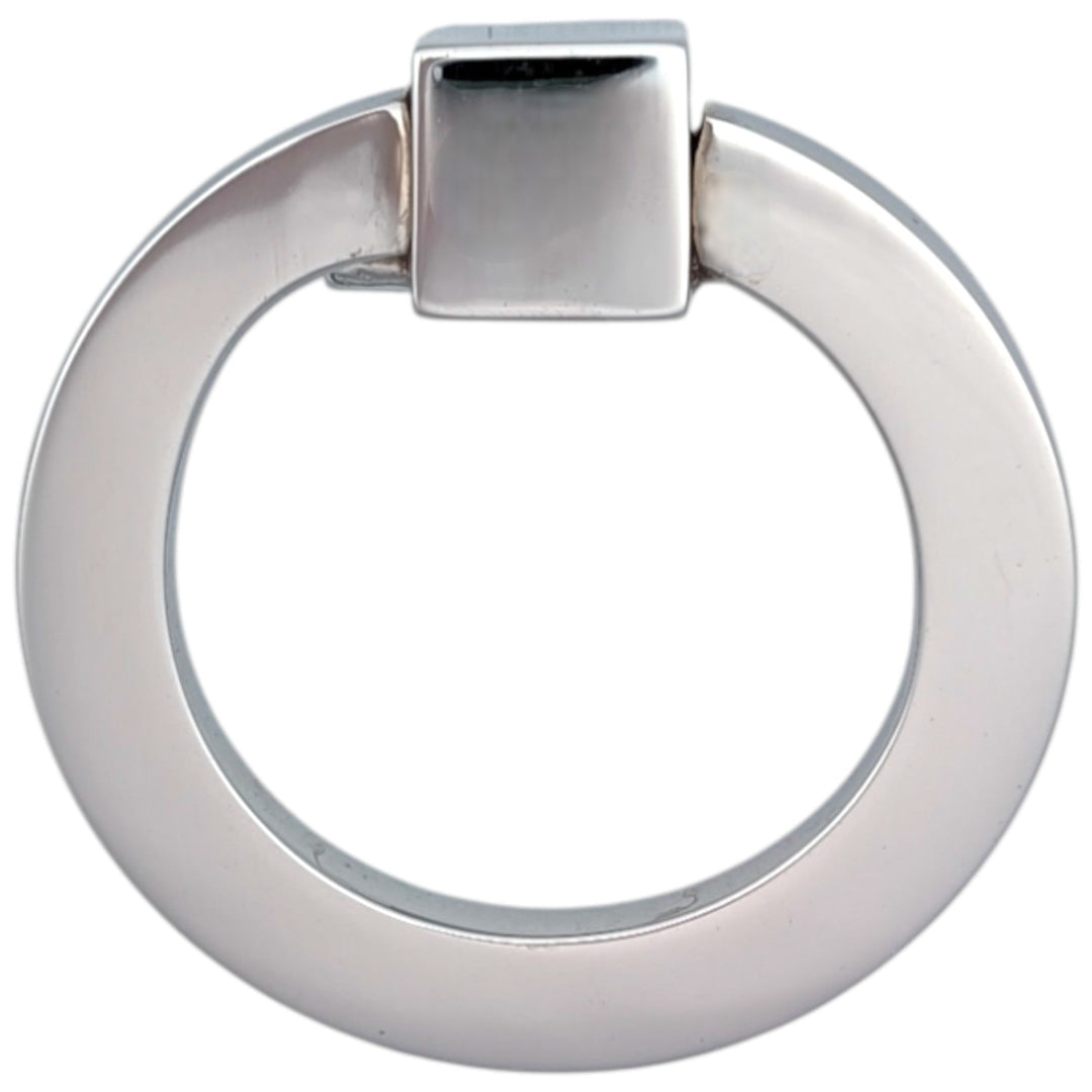 ##Antique Hardware## 2 1/2 Inch Mission Style Solid Brass Drawer Ring Pull (Several Finishes Available)