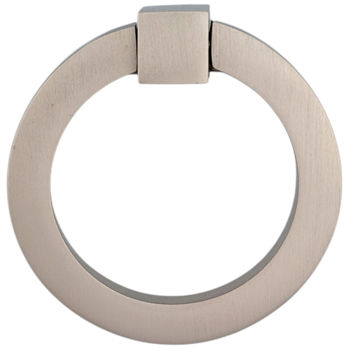 3 Inch Mission Style Solid Brass Drawer Ring Pull (Several Finishes Available)