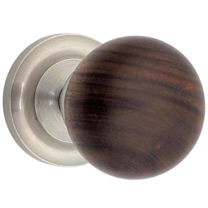##Antique Hardware## Magnifique™ Classic Door Set with Rosewood Knobs (Several Finishes Available)