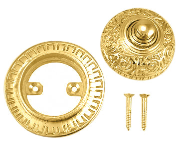 2 7/8 Inch Diameter Eastlake Doorbell
