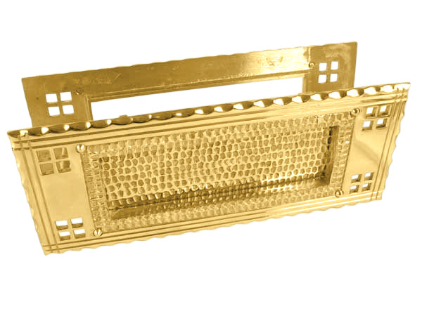 Arts & Crafts Style Mail Slot (Several Finishes Available)