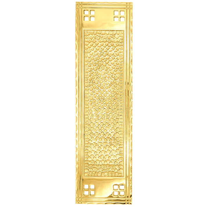 12 Inch Arts & Crafts Style Push Plate