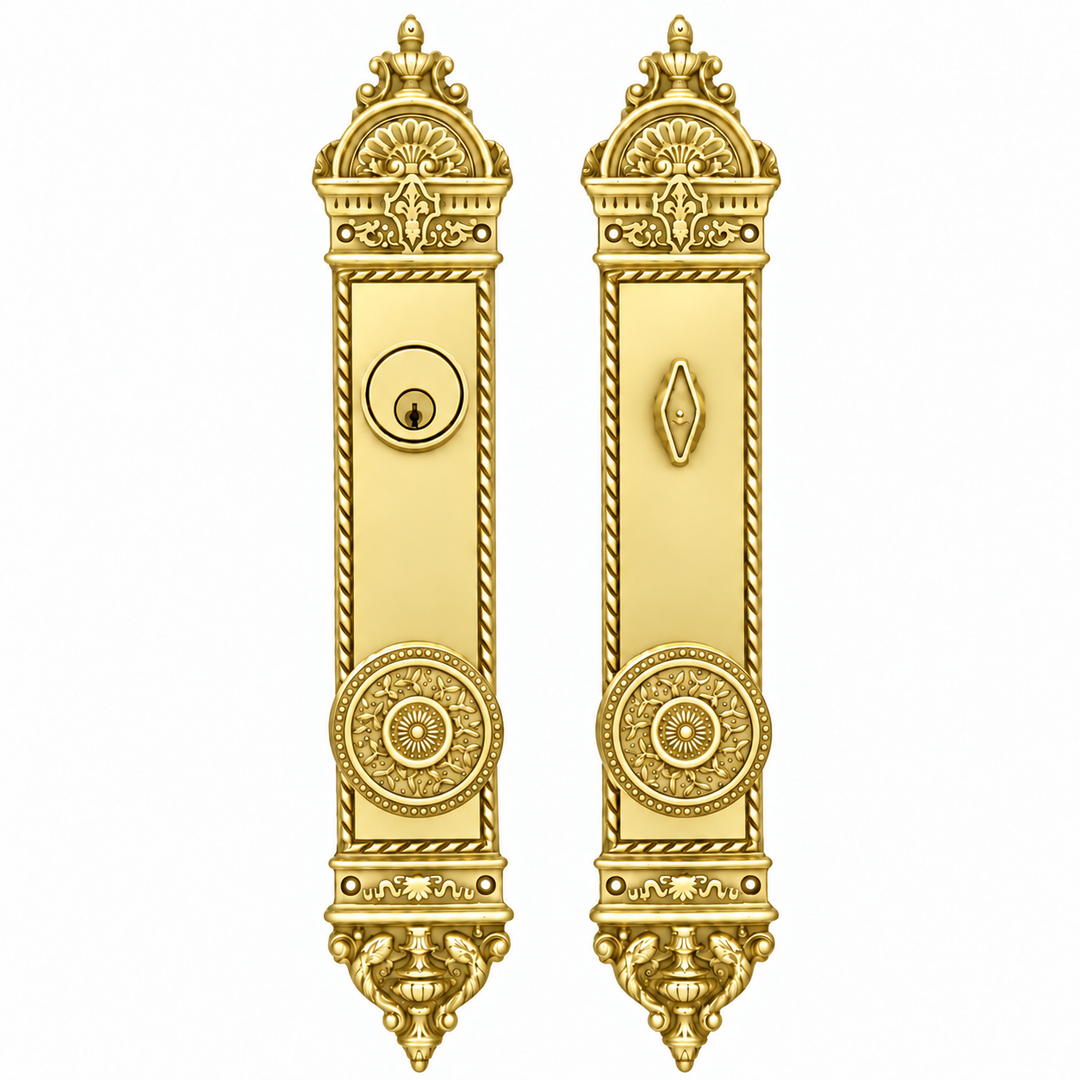 L'Enfant Style Single Door Entryway Set (Several Knob & Finish Options Available)