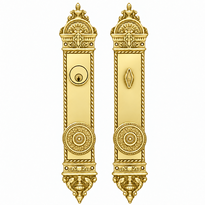 L'Enfant Style Single Door Entryway Set (Several Knob & Finish Options Available)