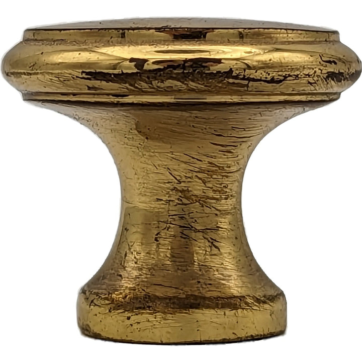 ##Antique Hardware## 1 Inch Brass Flat Top Cabinet & Furniture Knob (Several Finishes Available)