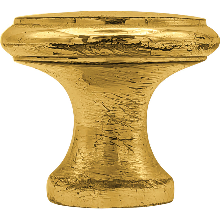 1 Inch Brass Flat Top Cabinet & Furniture Knob (Several Finishes Available)