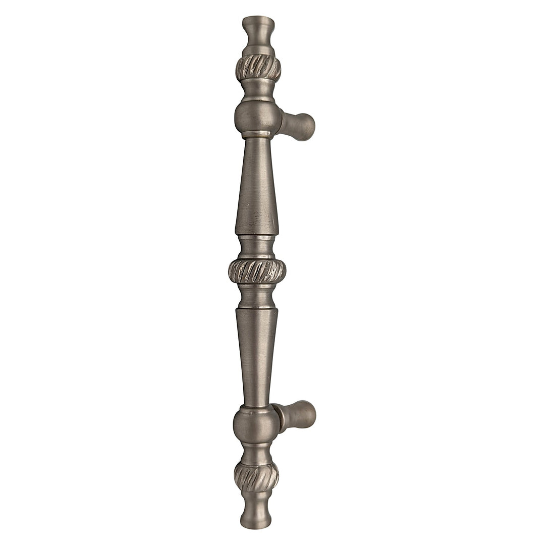 ##Antique Hardware## 6 1/2 Inch Overall (4 Inch c-c) Solid Brass Georgian Pull (Several Finishes Available)