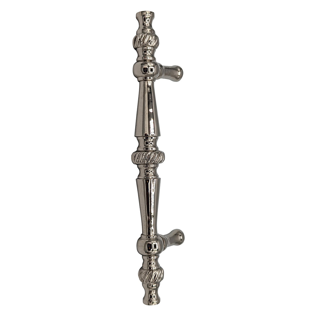 ##Antique Hardware## 6 1/2 Inch Overall (4 Inch c-c) Solid Brass Georgian Pull (Several Finishes Available)