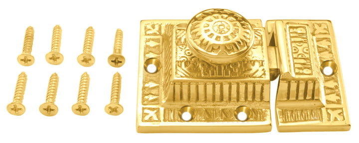 3 Inch Long Windsor Pattern Lost Wax Cast Cabinet Latch (Several Finishes Available)