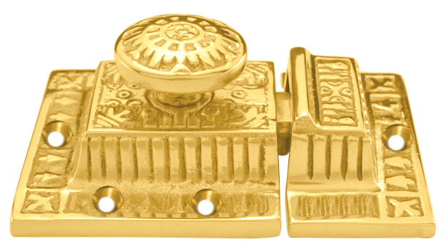3 Inch Long Windsor Pattern Lost Wax Cast Cabinet Latch (Several Finishes Available)