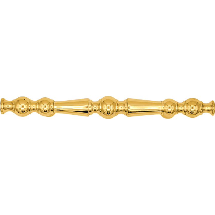 5 Inch Overall (3 Inch c-c) Solid Brass Victorian Pull
