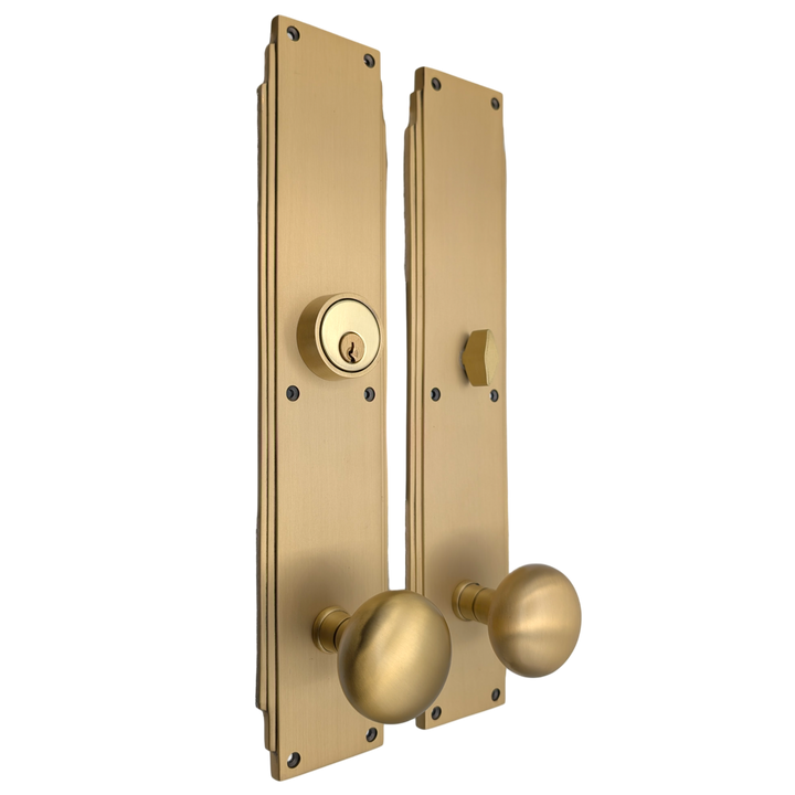 Skyscraper Single Door Entryway Set (Several Knob & Finish Options Available)