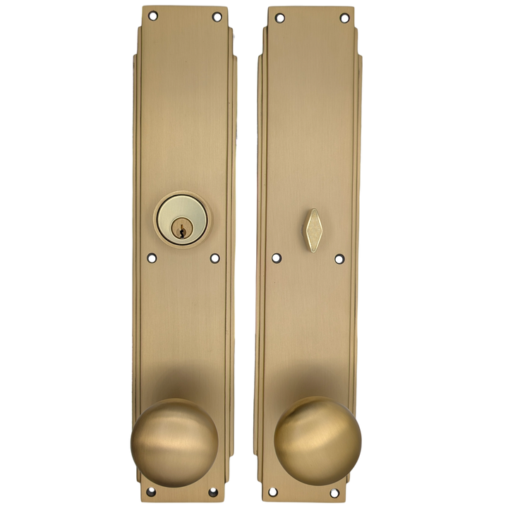 Skyscraper Single Door Entryway Set (Several Knob & Finish Options Available)