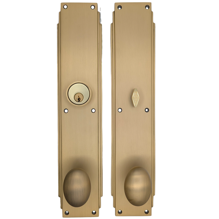 Skyscraper Single Door Entryway Set (Several Knob & Finish Options Available)