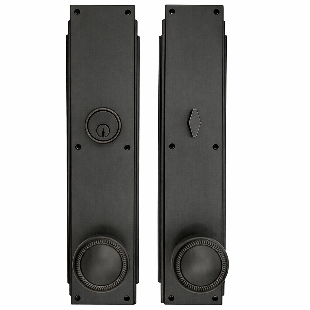 Skyscraper Single Door Entryway Set (Several Knob & Finish Options Available)